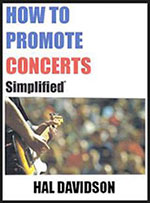 How to Promote Concerts Simplified book cover